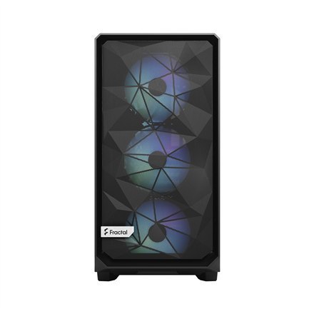 Fractal Design Meshify 2 Lite RGB TG Light Tint Black, E-ATX, Power supply included No Fractal Design Meshify 2 Lite RGB TG Light Tint Black, E-ATX, Power supply included No