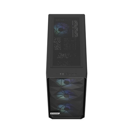 Fractal Design Meshify 2 Lite RGB TG Light Tint Black, E-ATX, Power supply included No Fractal Design Meshify 2 Lite RGB TG Light Tint Black, E-ATX, Power supply included No