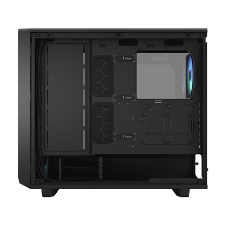 Fractal Design Meshify 2 Lite RGB TG Light Tint Black, E-ATX, Power supply included No Fractal Design Meshify 2 Lite RGB TG Light Tint Black, E-ATX, Power supply included No