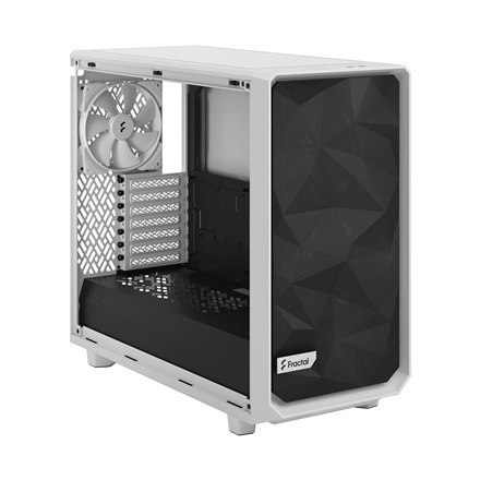 Fractal Design Meshify 2 Lite TG Clear White, E-ATX, Power supply included No Fractal Design Meshify 2 Lite TG Clear White, E-ATX, Power supply included No