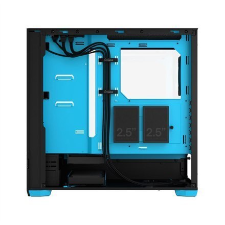 Fractal Design Pop Air RGB Cyan Core TG Clear Tint, ATX, mATX, Mini ITX, Power supply included No Fractal Design Pop Air RGB Cyan Core TG Clear Tint, ATX, mATX, Mini ITX, Power supply included No