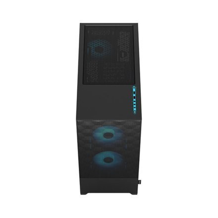 Fractal Design Pop Air RGB Cyan Core TG Clear Tint, ATX, mATX, Mini ITX, Power supply included No Fractal Design Pop Air RGB Cyan Core TG Clear Tint, ATX, mATX, Mini ITX, Power supply included No