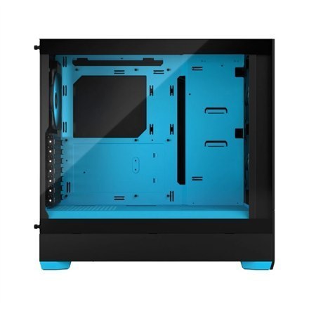 Fractal Design Pop Air RGB Cyan Core TG Clear Tint, ATX, mATX, Mini ITX, Power supply included No Fractal Design Pop Air RGB Cyan Core TG Clear Tint, ATX, mATX, Mini ITX, Power supply included No