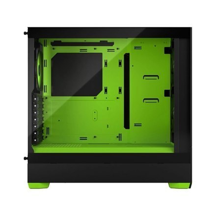 Fractal Design Pop Air RGB Green Core TG Clear Tint, ATX, mATX, Mini ITX, Power supply included No Fractal Design Pop Air RGB Green Core TG Clear Tint, ATX, mATX, Mini ITX, Power supply included No