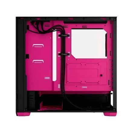 Fractal Design Pop Air RGB Magenta Core TG Clear Tint, ATX, mATX, Mini ITX, Power supply included No Fractal Design Pop Air RGB Magenta Core TG Clear Tint, ATX, mATX, Mini ITX, Power supply included No