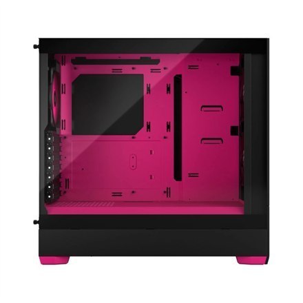 Fractal Design Pop Air RGB Magenta Core TG Clear Tint, ATX, mATX, Mini ITX, Power supply included No Fractal Design Pop Air RGB Magenta Core TG Clear Tint, ATX, mATX, Mini ITX, Power supply included No
