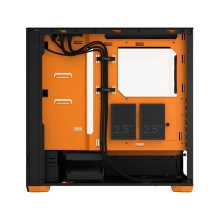 Fractal Design Pop Air RGB Orange Core TG Clear Tint, ATX, mATX, Mini ITX, Power supply included No Fractal Design Pop Air RGB Orange Core TG Clear Tint, ATX, mATX, Mini ITX, Power supply included No