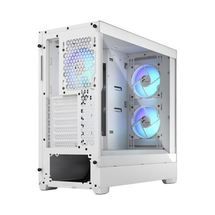 Fractal Design Pop Air RGB White TG Clear Tint, ATX, mATX, Mini ITX, Power supply included No Fractal Design Pop Air RGB White TG Clear Tint, ATX, mATX, Mini ITX, Power supply included No