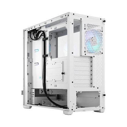 Fractal Design Pop Air RGB White TG Clear Tint, ATX, mATX, Mini ITX, Power supply included No Fractal Design Pop Air RGB White TG Clear Tint, ATX, mATX, Mini ITX, Power supply included No