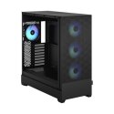 Fractal Design Pop XL Air RGB Black TG Clear Tint, E-ATX up to 280 mm, ATX , mATX, Mini ITX, Power supply included No