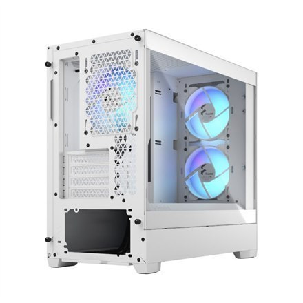 Fractal Design Pop Mini Air RGB White TG Clear Tint, mATX, Mini ITX, Power supply included No Fractal Design Pop Mini Air RGB White TG Clear Tint, mATX, Mini ITX, Power supply included No