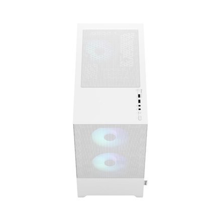 Fractal Design Pop Mini Air RGB White TG Clear Tint, mATX, Mini ITX, Power supply included No Fractal Design Pop Mini Air RGB White TG Clear Tint, mATX, Mini ITX, Power supply included No