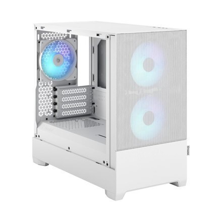 Fractal Design Pop Mini Air RGB White TG Clear Tint, mATX, Mini ITX, Power supply included No Fractal Design Pop Mini Air RGB White TG Clear Tint, mATX, Mini ITX, Power supply included No