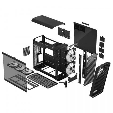 Fractal Design Torrent Black RGB TG Light Tint Black Fractal Design Torrent Black RGB TG Light Tint Black