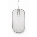 Gembird Optical USB mouse MUS-4B-06-WS White/Silver Gembird Optical USB mouse MUS-4B-06-WS White/Silver