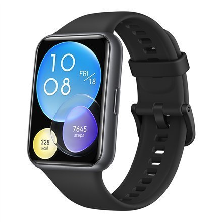 Huawei Watch Fit 2 Active Edition 1.74", Smart watch, GPS (satellite), AMOLED, Touchscreen, Heart rate monitor, Waterproof, Blue Huawei Watch Fit 2 Active Edition 1.74", Smart watch, GPS (satellite), AMOLED, Touchscreen, Heart rate monitor, Waterproof, Blue