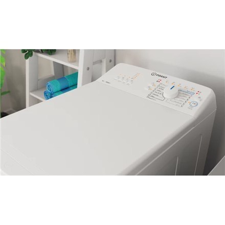 INDESIT Washing machine BTW L60400 EE/N Energy efficiency class C, Top loading, Washing capacity 6 kg, 951 RPM, Depth 60 cm, Wid INDESIT Washing machine BTW L60400 EE/N Energy efficiency class C, Top loading, Washing capacity 6 kg, 951 RPM, Depth 60 cm, Wid