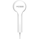 Koss Headphones KEB9iW Wired, In-ear, Microphone, White Koss Headphones KEB9iW Wired, In-ear, Microphone, White