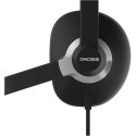 Koss USB Communication Headsets CS300 On-Ear, Microphone, Noice canceling, USB, Black Koss USB Communication Headsets CS300 On-Ear, Microphone, Noice canceling, USB, Black
