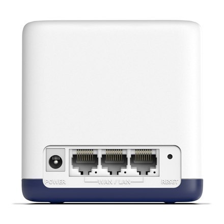Mercusys AC1900 Whole Home Mesh Wi-Fi System Halo H50G (2-Pack) 802.11ac, 600+1300 Mbit/s, Ethernet LAN (RJ-45) ports 3, Mesh Su Mercusys AC1900 Whole Home Mesh Wi-Fi System Halo H50G (2-Pack) 802.11ac, 600+1300 Mbit/s, Ethernet LAN (RJ-45) ports 3, Mesh Su