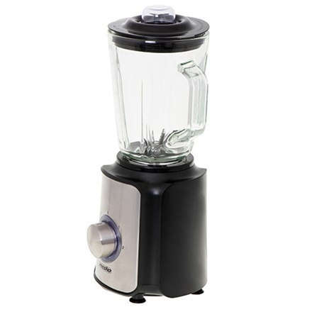 Mesko Blender MS 4080 Table, 600 W, Jar material Glass, Jar capacity 1.5 L, Ice crushing, Black/Silver Mesko Blender MS 4080 Table, 600 W, Jar material Glass, Jar capacity 1.5 L, Ice crushing, Black/Silver