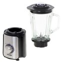 Mesko Blender MS 4080 Table, 600 W, Jar material Glass, Jar capacity 1.5 L, Ice crushing, Black/Silver Mesko Blender MS 4080 Table, 600 W, Jar material Glass, Jar capacity 1.5 L, Ice crushing, Black/Silver