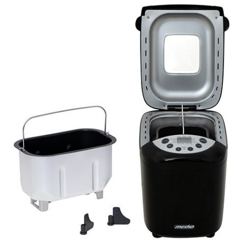 Mesko Bread maker MS 6022 Power 850 W, Number of programs 15, Display LCD, Black Mesko Bread maker MS 6022 Power 850 W, Number of programs 15, Display LCD, Black