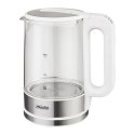 Mesko Kettle MS 1301w Electric, 1850 W, 1.7 L, Glass/Stainless steel, 360° rotational base, White Mesko Kettle MS 1301w Electric, 1850 W, 1.7 L, Glass/Stainless steel, 360° rotational base, White