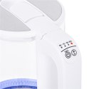 Mesko Kettle MS 1301w Electric, 1850 W, 1.7 L, Glass/Stainless steel, 360° rotational base, White Mesko Kettle MS 1301w Electric, 1850 W, 1.7 L, Glass/Stainless steel, 360° rotational base, White
