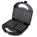 Mesko Sandwich maker 3 in 1 MS 3045 750 W, Number of plates 3, Number of pastry 2, Black/Silver Mesko Sandwich maker 3 in 1 MS 3045 750 W, Number of plates 3, Number of pastry 2, Black/Silver
