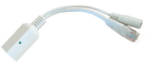 MikroTik Gigabit PoE adapter RBGPOE RJ-45, 9-48Vdc with a 5.5mm OD MikroTik Gigabit PoE adapter RBGPOE RJ-45, 9-48Vdc with a 5.5mm OD