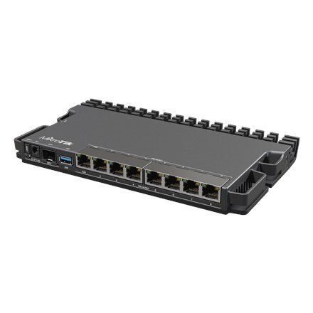 MikroTik RouterBOARD RB5009UPr+S+IN No Wi-Fi, Router Switch, Rack Mountable, 10/100/1000 Mbit/s, Ethernet LAN (RJ-45) ports 7, M MikroTik RouterBOARD RB5009UPr+S+IN No Wi-Fi, Router Switch, Rack Mountable, 10/100/1000 Mbit/s, Ethernet LAN (RJ-45) ports 7, M