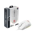MSI Clutch GM11 Optical, RGB LED light, White, Gaming Mouse, 1000 Hz MSI Clutch GM11 Optical, RGB LED light, White, Gaming Mouse, 1000 Hz