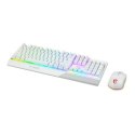 MSI Vigor GK30 COMBO WHITE Keyboard and Mouse Set, Wired, Mouse included, US, White MSI Vigor GK30 COMBO WHITE Keyboard and Mouse Set, Wired, Mouse included, US, White