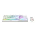 MSI Vigor GK30 COMBO WHITE Keyboard and Mouse Set, Wired, Mouse included, US, White MSI Vigor GK30 COMBO WHITE Keyboard and Mouse Set, Wired, Mouse included, US, White