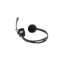 Natec Headset Canary Go On-Ear, Microphone, Noice canceling, 3.5 mm, Black Natec Headset Canary Go On-Ear, Microphone, Noice canceling, 3.5 mm, Black