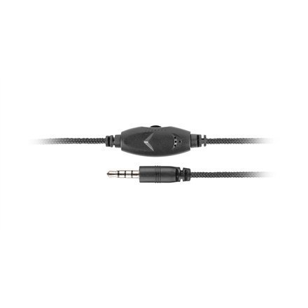 Natec Headset Canary Go On-Ear, Microphone, Noice canceling, 3.5 mm, Black Natec Headset Canary Go On-Ear, Microphone, Noice canceling, 3.5 mm, Black