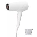 Philips Hair Dryer BHD500/00 2100 W, Number of temperature settings 3, Ionic function, Diffuser nozzle, White Philips Hair Dryer BHD500/00 2100 W, Number of temperature settings 3, Ionic function, Diffuser nozzle, White