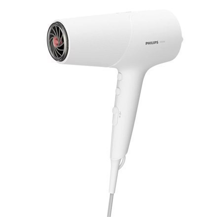 Philips Hair Dryer BHD500/00 2100 W, Number of temperature settings 3, Ionic function, Diffuser nozzle, White Philips Hair Dryer BHD500/00 2100 W, Number of temperature settings 3, Ionic function, Diffuser nozzle, White