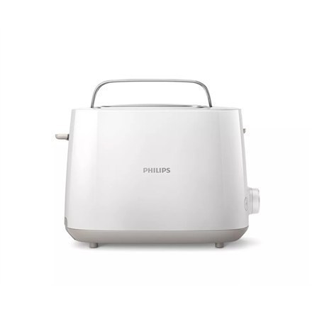 Philips Toaster HD2581/00 Daily Collection Power 760-900 W, Number of slots 2, Housing material Plastic, White Philips Toaster HD2581/00 Daily Collection Power 760-900 W, Number of slots 2, Housing material Plastic, White