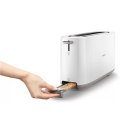 Philips Toaster HD2590/00 Daily Collection Power 870-1030 W, Number of slots 2, Housing material Plastic, White Philips Toaster HD2590/00 Daily Collection Power 870-1030 W, Number of slots 2, Housing material Plastic, White
