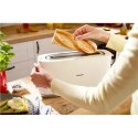 Philips Toaster HD2590/00 Daily Collection Power 870-1030 W, Number of slots 2, Housing material Plastic, White Philips Toaster HD2590/00 Daily Collection Power 870-1030 W, Number of slots 2, Housing material Plastic, White