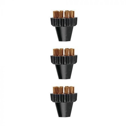 Polti 3 Small Brass Bristles Brushes Kit PAEU0297 Vaporetto Lecoaspira Unico Suitable for Polti Vaporetto models: Pro, Classic, Polti 3 Small Brass Bristles Brushes Kit PAEU0297 Vaporetto Lecoaspira Unico Suitable for Polti Vaporetto models: Pro, Classic,
