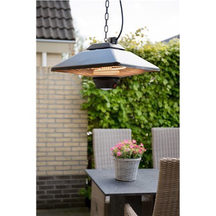 SUNRED Heater CE17SQ-B, Spica Bright Hanging Infrared, 2000 W, Black SUNRED Heater CE17SQ-B, Spica Bright Hanging Infrared, 2000 W, Black