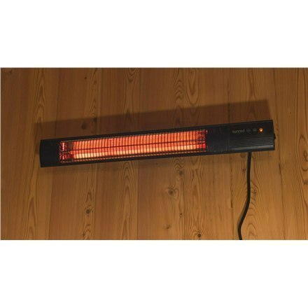 SUNRED Heater RD-DARK-20, Dark Wall Infrared, 2000 W, Black SUNRED Heater RD-DARK-20, Dark Wall Infrared, 2000 W, Black