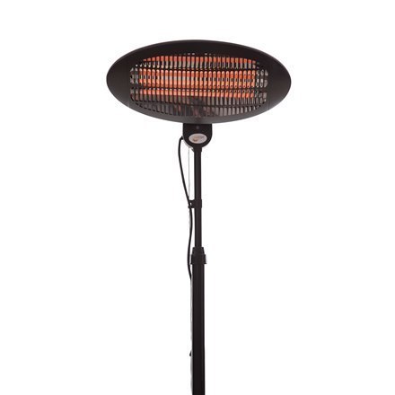 SUNRED Heater SMQ2000A, Elekra Quartz Standing Infrared, 2000 W, Black SUNRED Heater SMQ2000A, Elekra Quartz Standing Infrared, 2000 W, Black