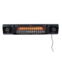 SUNRED Heater SOUND-2000W, Sun and Sound Ultra Wall Infrared, 2000 W, Black SUNRED Heater SOUND-2000W, Sun and Sound Ultra Wall Infrared, 2000 W, Black