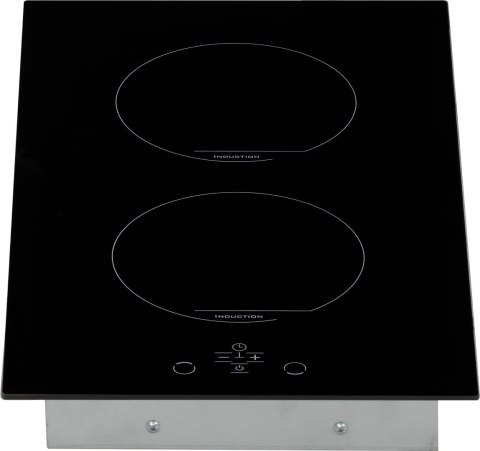Simfer Hob H3.020.DEISP Induction, Number of burners/cooking zones 2, Touch control, Timer, Black Simfer Hob H3.020.DEISP Induction, Number of burners/cooking zones 2, Touch control, Timer, Black