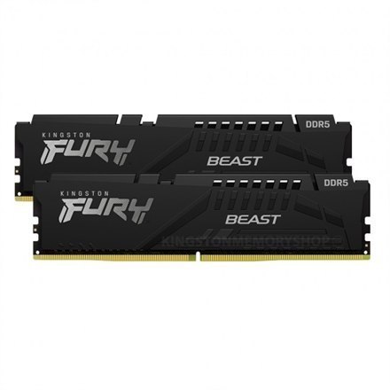 Kingston Fury Beast RGB 32 Kit (16GBx2) GB, DDR5, 5600 MHz, PC/server, Registered No, ECC No, 2x16 GB Kingston Fury Beast RGB 32 Kit (16GBx2) GB, DDR5, 5600 MHz, PC/server, Registered No, ECC No, 2x16 GB