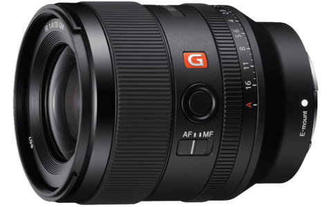 Sony lens FE 35 mm F1.4 GM Sony lens FE 35 mm F1.4 GM